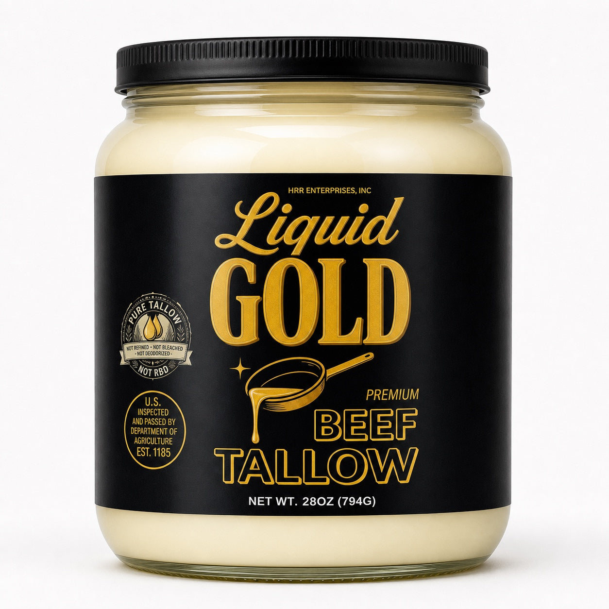 Premium Beef Tallow – 28oz